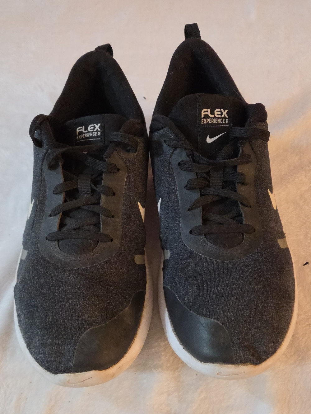 Nike Flex Experience 8 Black and White Sneakers